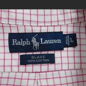 Ralph Lauren long sleeve button down. L